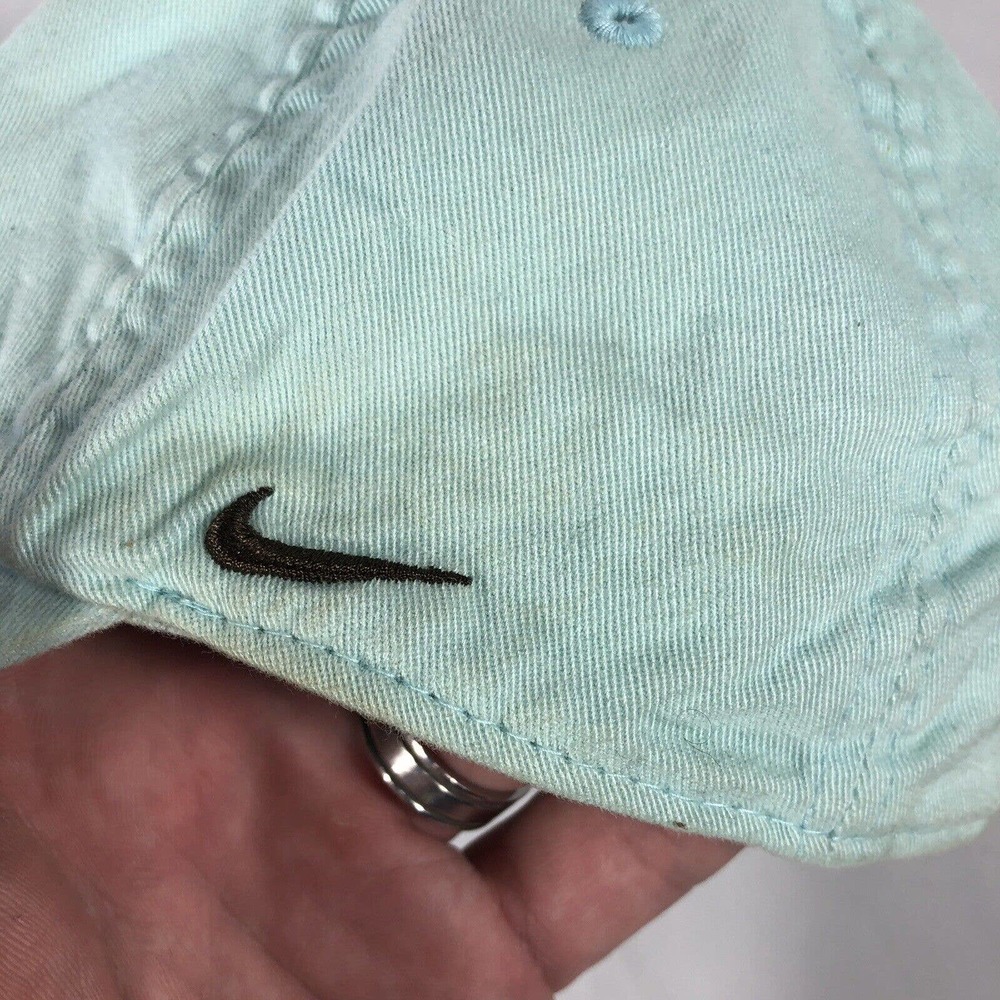 ST LOUIS CARDINALS NIKE HAT CAP LIGHT BLUE STRAP BACK ADJUSTABLE DISCOLORED OSFM - Picture 7 of 15